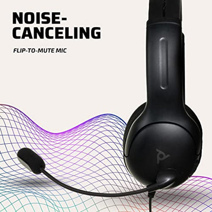 PDP Gaming AIRLITE Xbox Headset with Noise-Cancelling Microphone, Licensed Microsoft Series X|S, Xbox One Accessories, PC/Windows 10/11, Lightweight Wired Power Stereo headphones - Black - color: Black