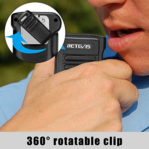 Retevis IP54 Waterproof Heavy Radio Microphone, 1 Pack | Police Walkie Talkie Shoulder Mic,for RT22/H777/RT21/RT68/RT86,Compatible with BAOFENG,Kenwood,BTECH,Rotatable Clip - style: Without AI Noise Reduction
