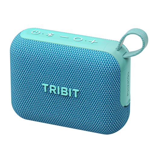 Tribit PocketGo Portable Bluetooth Speaker, 7W, IP68 Waterproof, 20H, Blue - color: Blue