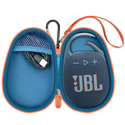Carrying Case for JBL Clip 5 and for JBL Clip 4 Speaker - color: Blue