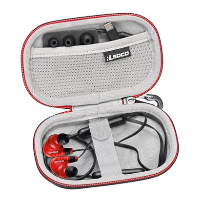 RLSOCO Carrying Case for Linsoul KZ ZS10 Pro/ZS10 Pro 2 in Ear Monitor & Sennheiser IE 100 PRO/IE 200/IE 900/IE 600 in-Ear Audiophile Headphones & Shure SE215 PRO Wired Earbuds (Case Only)