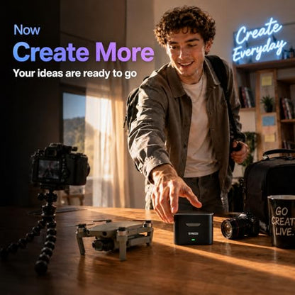SYNCO AI Mini Wireless Lavalier Microphone for Android USB-C Creators