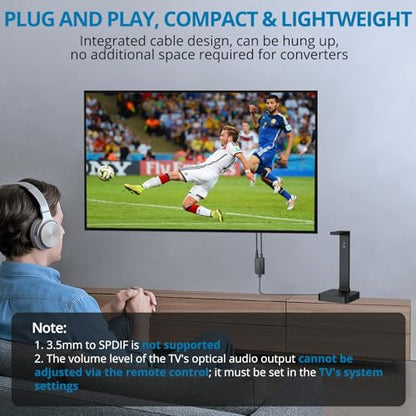 AUTOUTLET 192khz DAC Audio Converter, Optical to 3.5mm Converter, Optical Audio Cable to Aux Adapter for HDTV, Blu-Ray Players and Game Consoles - size: SPDIF to 3.5 mm no volume control, style: EFU153