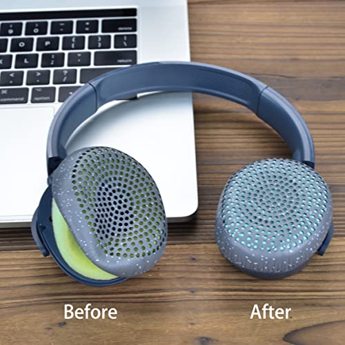 Riff Earpads - defean Replacement Ear Cushion Ear Pads Compatible with Skullcandy Riff Wireless On-Ear Headphones (Blue) - color: Blue