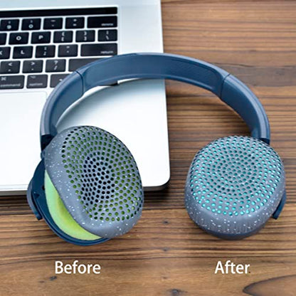 Riff Earpads - defean Replacement Ear Cushion Ear Pads Compatible with Skullcandy Riff Wireless On-Ear Headphones (Blue) - color: Blue