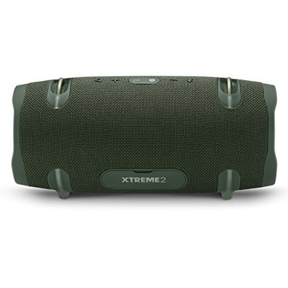 JBL Xtreme 2 - Portable Bluetooth Speaker | Wireless Bluetooth Streaming, Up to 15 hours of playtime, IPX7 waterproof, JBL Connect, Durable fabric and rugged material - color: Green