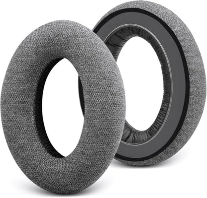 GEVO Earpads for Sennheiser HD650/HD600/HD660S/HD545/HD525/HD535 Headphones, Velour Ear Pads Cushions Replacement for Massdrop X HD6XX/HD58X and HD580/HD565 Jubilee Headset (Velour Gray) - color: Velour Gray