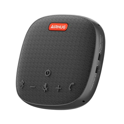 AIRHUG Conference Speaker and Microphone, Bluetooth & USB Speakerphone | 360° Voice Pickup, Advanced Noise Reduction & Echo Cancellation, USB-C Plug & Play, Compatible with Zoom & MS Teams