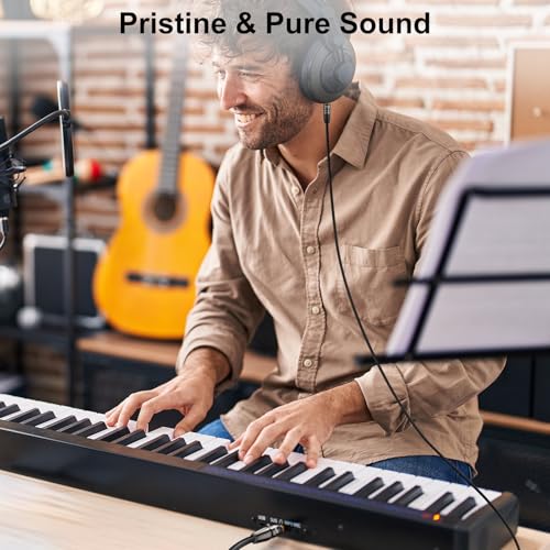 J&D 3.5mm to 6.35mm Stereo Audio Cable 3.3 Feet, 1/8 to 1/4 Cable, 3.5mm TRS Male to 1/4 Male Mono Interconnect Stereo Aux Jack Adapter Cable for Guitar, Bass, Home Theater Devices, Speaker - size: 3.3 Feet