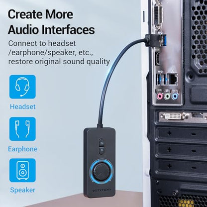 VENTION USB External Sound Card