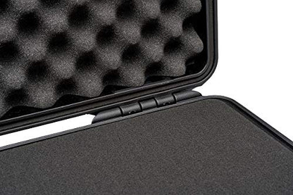 Small Medium Hard Case with Wheels and Pick'n'UP Foam | Protective Carrying case Gun, in-Ear, Wireless System or Camera Set - style: № 80-04 Int: 17.13 X 13.19 X 10.71 In.