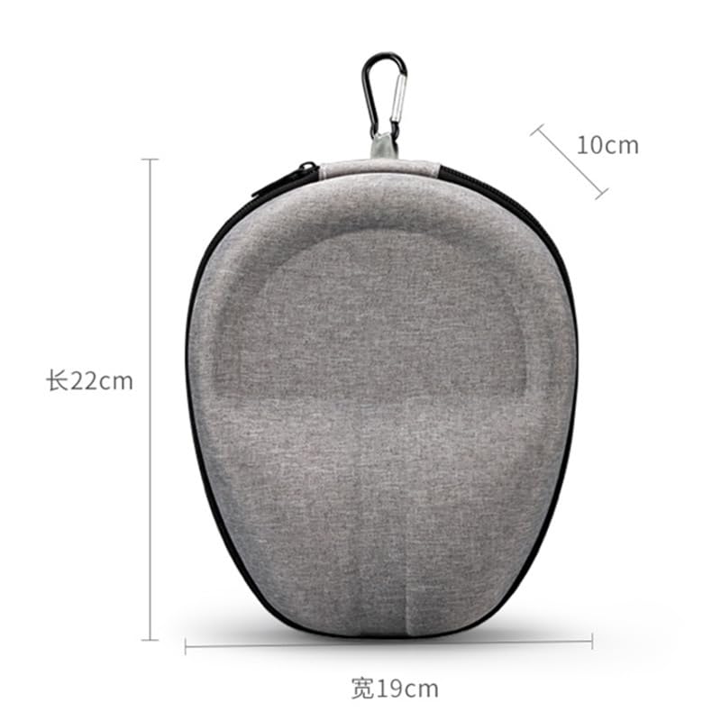Hard Shell Travel Headphone Case for Bose QuietComfort QC Ultra QC45 QC35 II QC25, Sony WH-CH520 WH-CH720N WH-1000XM4, TOZO HT2, Audio-Technica ATH M50X M20X, LORELEI X6, JBL Tune 660NC 520BT (Gray) - color: Gray