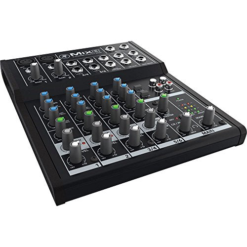 Mackie Mix Series Mix8 8-Channel Mixer, Black - size: Mix8