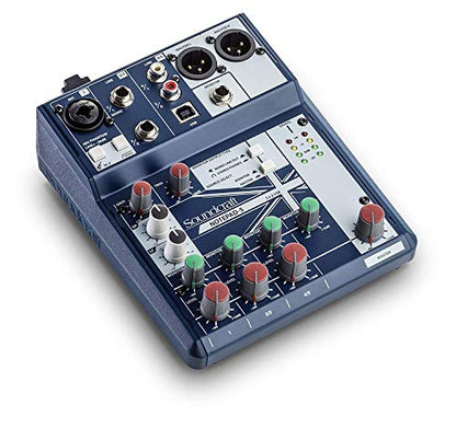 Soundcraft Notepad-5 Small-Format Analog Mixing Console with USB I/O, 5-channel mixer ( - size: 5-channel mixer