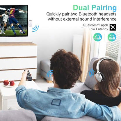 Bluetooth Transmitter for Airplane (Silver) - color: silver