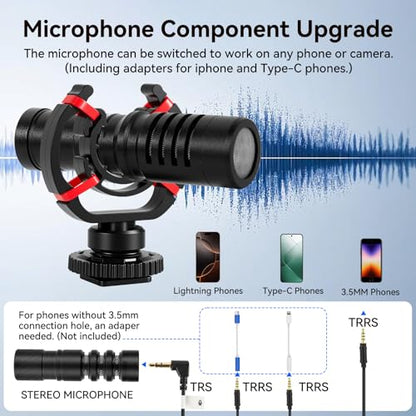 Vlogging Kit for iPhone - YouTube Starter Kit for Content Creators
