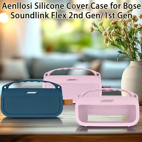 Aenllosi Case for Bose SoundLink Flex Speaker 2nd Speaker, Twilight Blue | EVA Hard Shell, Drop Resistant Protection, Water Resistant Protection, Dust Proof Protection, Protective Case Only - color: Twilight Blue, style: Silicone Cover for Bose SoundLink