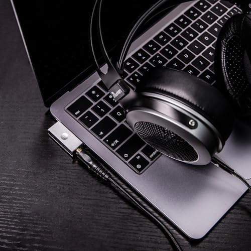 Linsoul Kiwi Ears Allegro Mini Portable IEM DAC, in Ear Monitor Amplifier | USB C to 3.5/4.4mm Output, with Custom Chip, High Resolution 32bit/384kHz, HiFi Earbuds Amp for Phone/PC, Silver - color: Silver