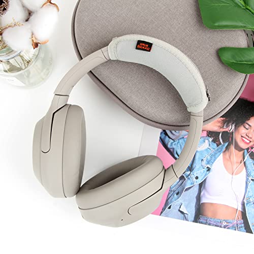 Replacement Headband Cushion Pad Cover Compatible with Sony WH-1000XM2/WH-1000XM3/WH-1000XM4 Noise Canceling Stereo Headset, Head Band Protector Pad Headband Cover (Grey) - color: Grey