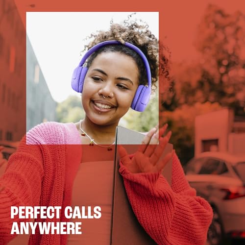 JBL Tune 530BT - Wireless on-Ear Bluetooth 6.0 Headphones with Powerful Pure Bass Sound, 2 beamforming mics for Perfect with Expo Gear Over-Ear Weather-Resistant Protective Hard-Shell - color: Black