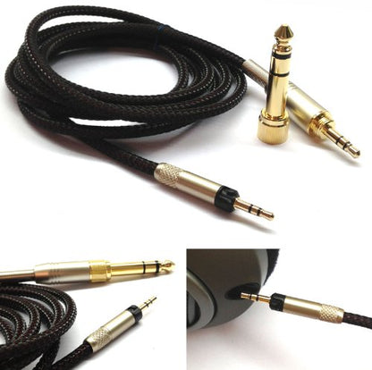 NewFantasia Replacement Audio Upgrade Cable Compatible with Sennheiser HD598, HD598Cs, HD560s, HD598SE, HD620S, HD400PRO, HD599, HD569, HD579, HD505 Headphones 2.5meters/8.2feet - size: 2.5m