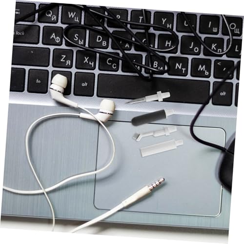 MERRYHAPY Earbud Cleaning Pen Kit Portable Tool with Soft Brush and Sponge for Cleaning of Earphones Keyboards and Electronic Devices