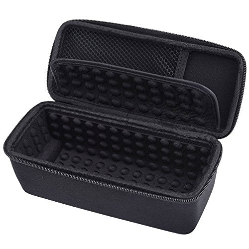 Replacement Gel Soft Case Skin Cover and Hard Travel Carrying Case Box for Bose Soundlink Mini Bluetooth Speaker - Black