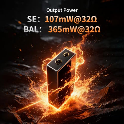 SHANLING UA6 II Portable Headphone Amplifier, The First 8×CS43131 Flagship USB Dongle DAC AMP, 133dB SNR, Supports 768kHz/32bit & DSD512, 365mW@32Ω Balanced Output, 3.5mm+4.4mm Jacks, Silver - color: UA6 II Silver