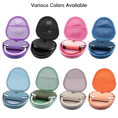 khanka Hard Carrying Case for Apple AirPods Max 2/Apple AirPods Max Wireless Over-Ear Headphones,Light Blue Case - color: Light Blue