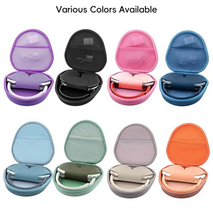 khanka Hard Carrying Case for Apple AirPods Max 2/Apple AirPods Max Wireless Over-Ear Headphones,Light Blue Case - color: Light Blue