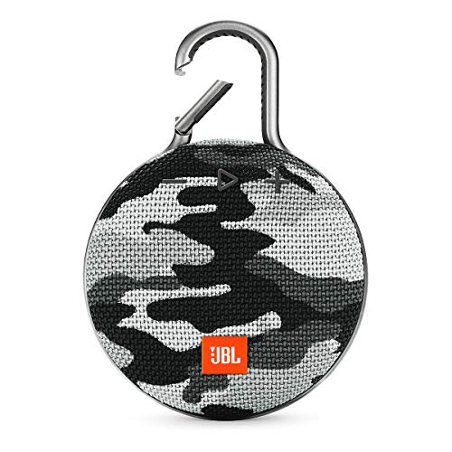 JBL Clip 3, Black Camo - Waterproof, Durable & Portable Bluetooth Speaker - Up to 10 Hours of Play - Includes Noise-Cancelling Speakerphone & Wireless Streaming - color: Black Camo