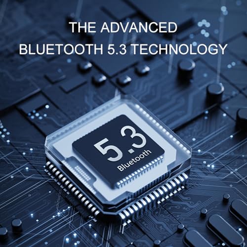 Xmenha Mini Black Blue Tooth Ear Buds for Small Ears TWS True Wireless Earbuds for Small Ear Canals Discreet Small Earbuds Micro Mini Ear Buds Hidden for Work in Ear Headphones for iPhone Android