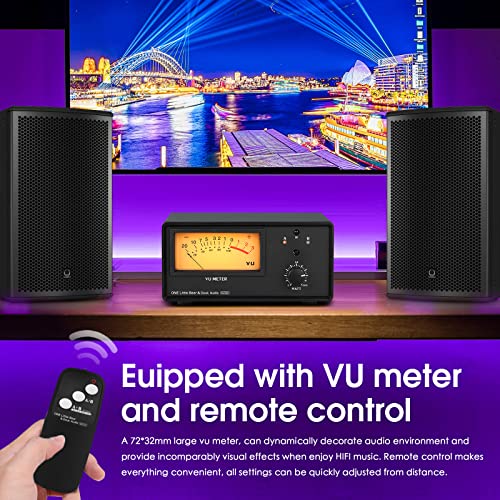 Douk Audio VU102 2 Zone Speaker Selector Box Amplifier Switch with VU Meter and Remote Control for Home Stereo System Studio Sound Comparison