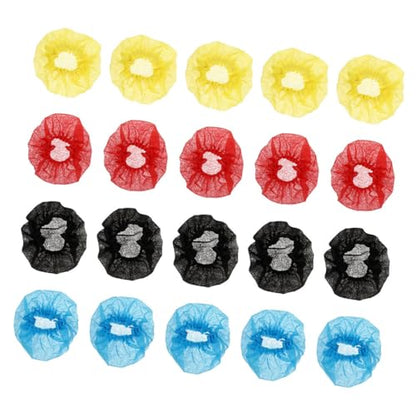120Pcs Disposable Non Woven Microphone Covers for Mic Protection Easy to Install for Events Singing Karaoke Each