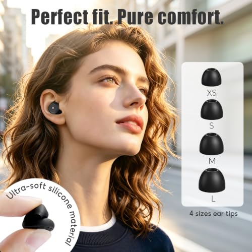58-26dB Dual Mode Noise Cancelling Ear Plugs for Sleeping, Ear Protection – Flexible Soft Silicone Reusable Earplugs for Side Sleepers, Concerts, Airplane and Focus, with Portable Case
