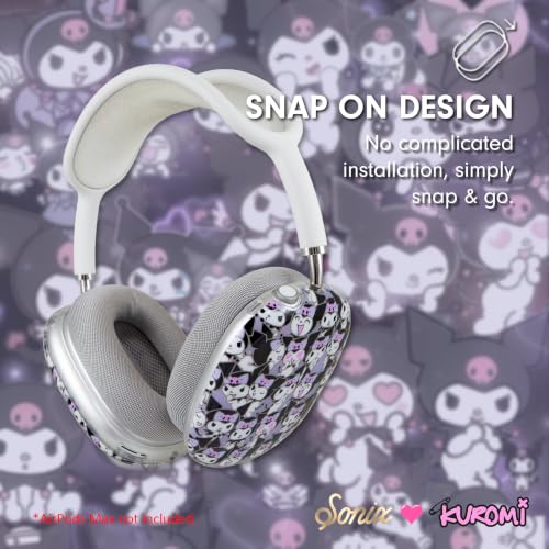 Sonix x Sanrio Protective Case for AirPods Max 2 & 1 (Kuromi Jam) - color: Kuromi Jam