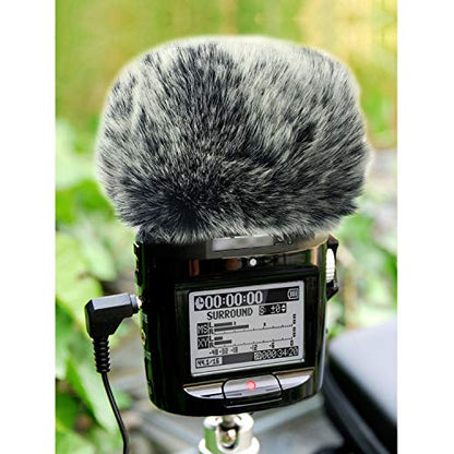 Windscreen Muff for Zoom H2n/H4n Handy Recorders, Zoom Mic Dead Cat Fur Windscreen Wind Screen for H2n H4n by YOUSHARES