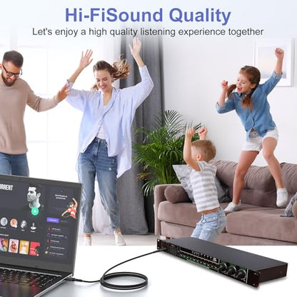 USB to Audio Adapter Cable, 3FT 3.5mm Aux to USB Audio Aux Cable Stereo Type A Male to 3.5mm TRS Male Headphone Jack Adapter for Headphones/Headset/Laptop/PC Windows/PS4 PS5 Mac/Linux/Desktops