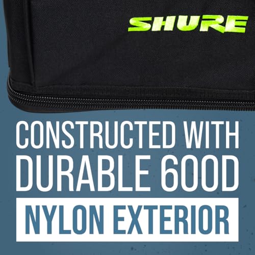 Shure by Gator Padded Wireless System Solution Bag for a Single Wireless Microphone System; (SH-WSYS-BAG) - size: Gig Bag, style: Single Wireless System