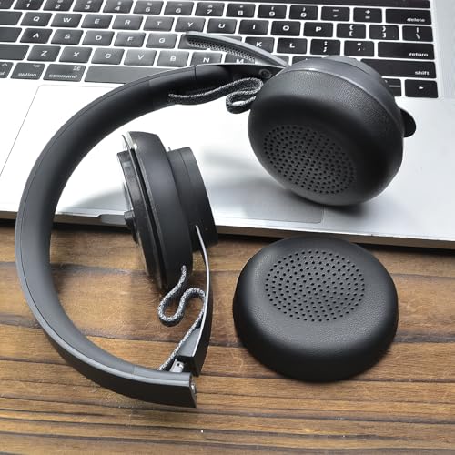 Defean Earpads for Logitech Zone Wireless/Wireless Plus/900 Headset | (Do Not fit Zone Wired/750/Wireless 2) Replacement Ear Cushions With Softer Leather,High-Density Noise Cancelling Foam