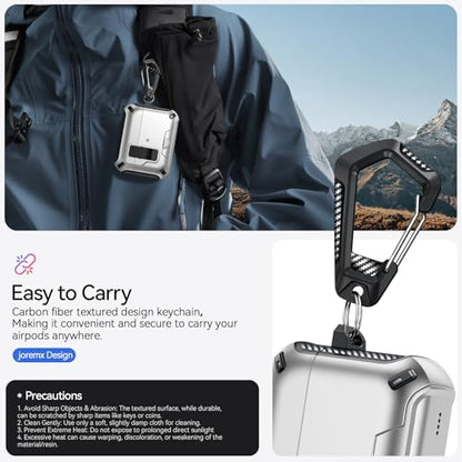 for AirPods Pro 3 Case Safety Lock (Silver) - color: W-silver