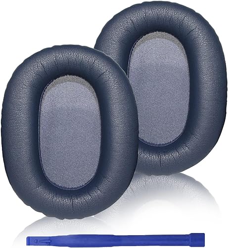 Adhiper Replacement Ear Pads for Sony WH-CH720N, WH-CH710N - Blue | Softer Protein Leather & High-Density Memory Foam Earpads for Sony Headphones - color: Blue