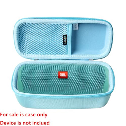 adada Hard Travel Case Fits JBL FLIP 5 / JBL FLIP 6 Waterproof Portable Bluetooth Speaker (Light Blue) - color: Light Blue