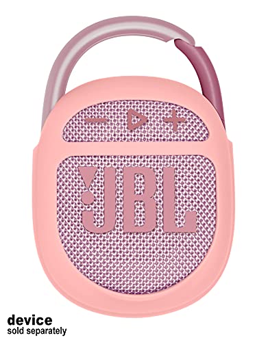 GETGEAR Silicone Cover Compatible with Clip 4 Portable Speaker(Pink) - color: Pink