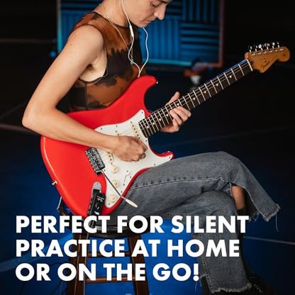 Fender Mustang Micro Plus Headphone Amplifier, Bluetooth Audio Streaming and 50 Amp and Effects Models, with 2-Year Warranty - style: Micro Plus