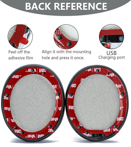 Replacement Ear Pads Compatible with Beats Studio 3 Wireless Titanium Color - color: Titanium Color