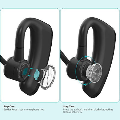 3X Earpieces for Plantronics Voyager Legend Eartip Kit,Plantronics Voyager 5200 5220 5210 Bluetooth Headset Foam Covers-Small - size: Small*3pack