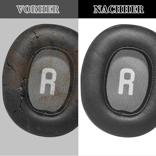 Aiivioll Replacement Ear Pads for JBL Tune 700BT, 710BT, 720BT, 750BTNC, 760NC Headphones, Protein Leather & Noise Isolation Foam (Black) - color: Black, size: Tune 700BT