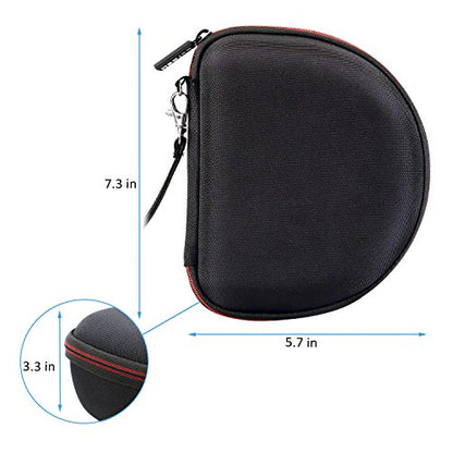 Case for Sony MDR7506 Professional Large Diaphragm Headphone Black | Hard Carrying Travel Case for Sony MDR7506 Professional Large Diaphragm Headphone - color: 2.Black