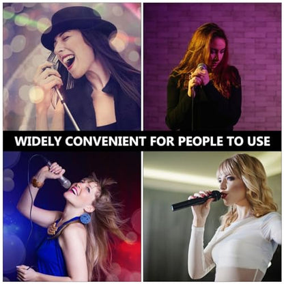 ibasenice 100pcs Nonwoven Microphone Covers Disposable Ktv Karaoke Mic Protector Ultra-thin Saliva Shield for Voice Tube Easy to Use for Events and Performances